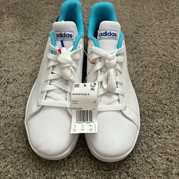 adidas Other - Adidas Advantage K Tennis Shoes – Big Kids Size 7, Brand New